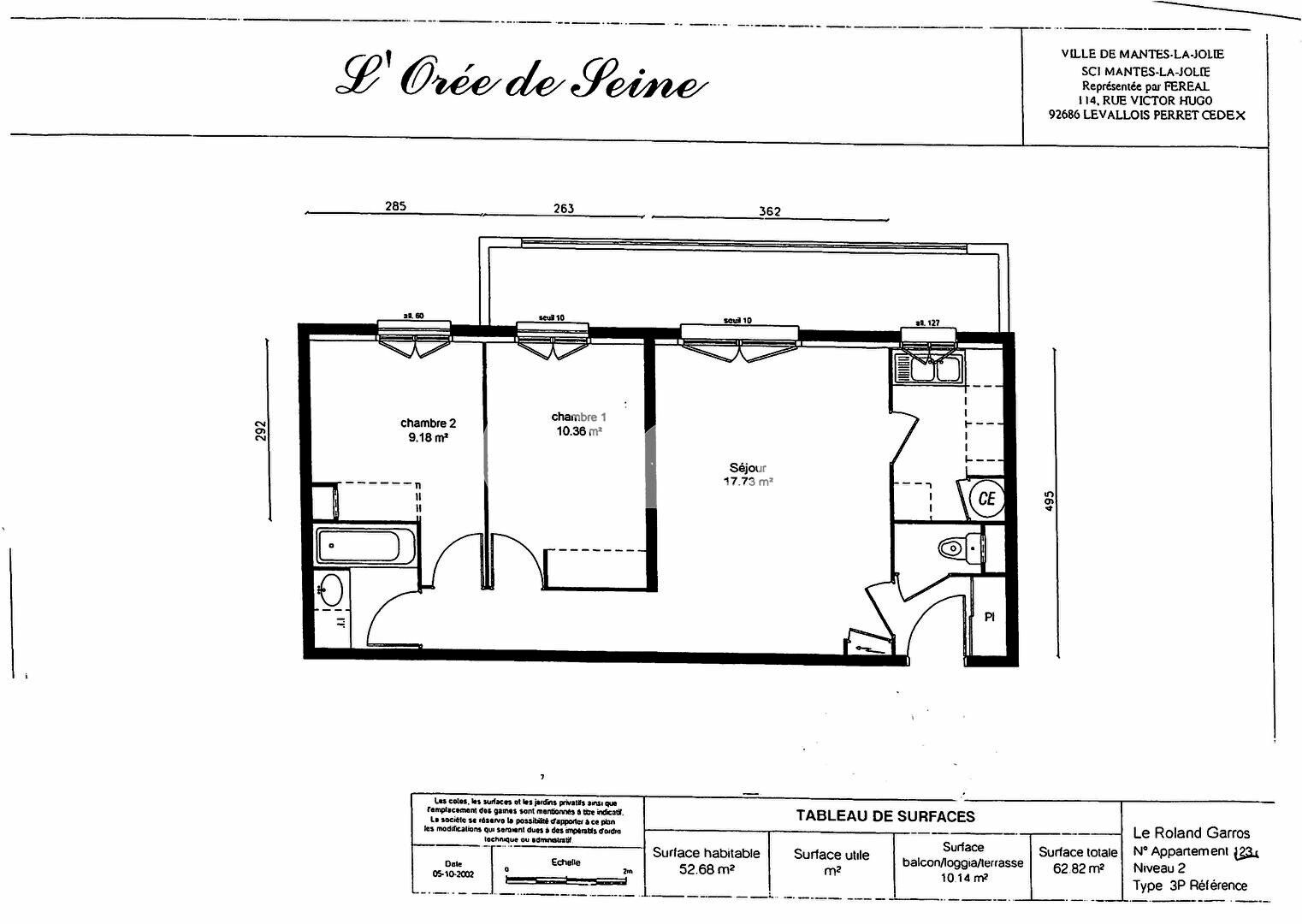 Appartement à vendre 3 52m2 à Mantes-la-Jolie vignette-3