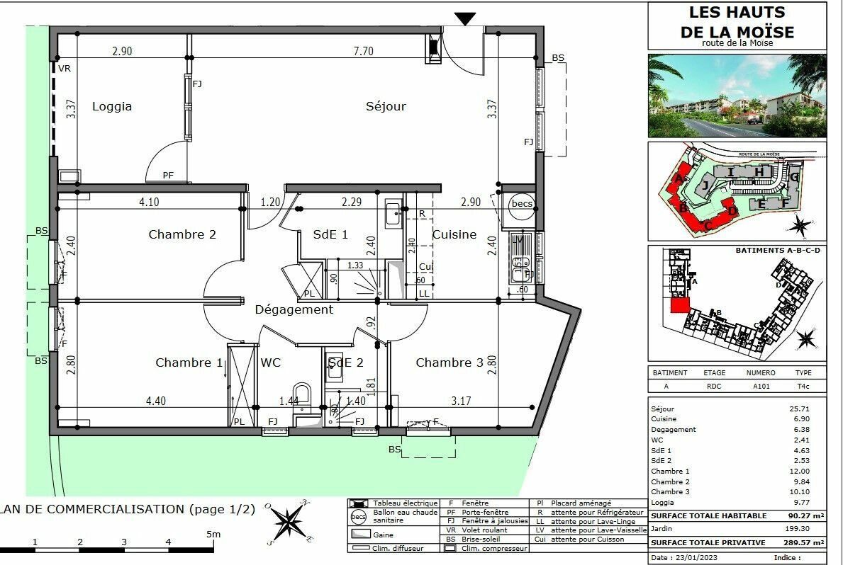 Maison à vendre 4 80.5m2 à La Trinité vignette-2