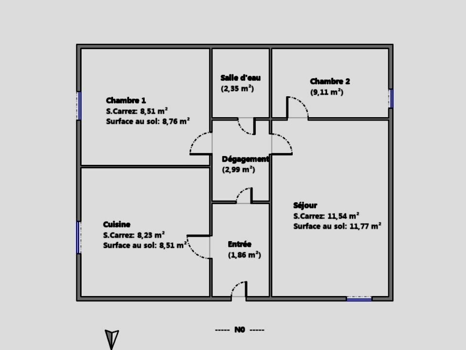 Appartement à vendre 3 44.59m2 à La Colle-sur-Loup vignette-9