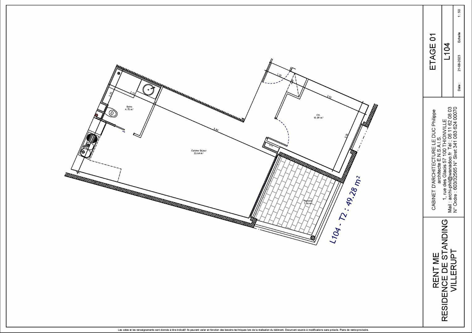 Appartement à vendre 2 m2 à Villerupt vignette-8