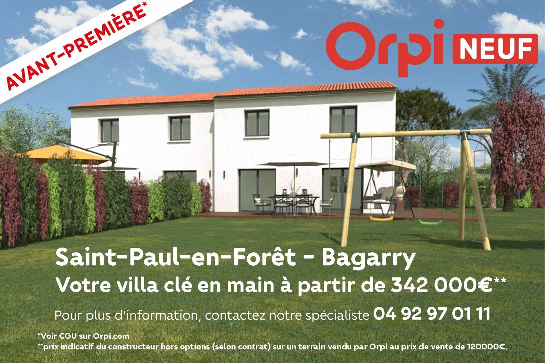 Maison à vendre 4 98m2 à Saint-Paul-en-Forêt vignette-1