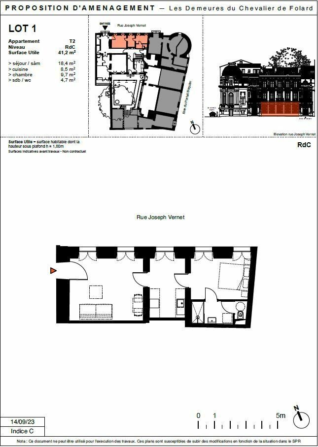 Appartement à vendre 2 41.2m2 à Avignon vignette-2