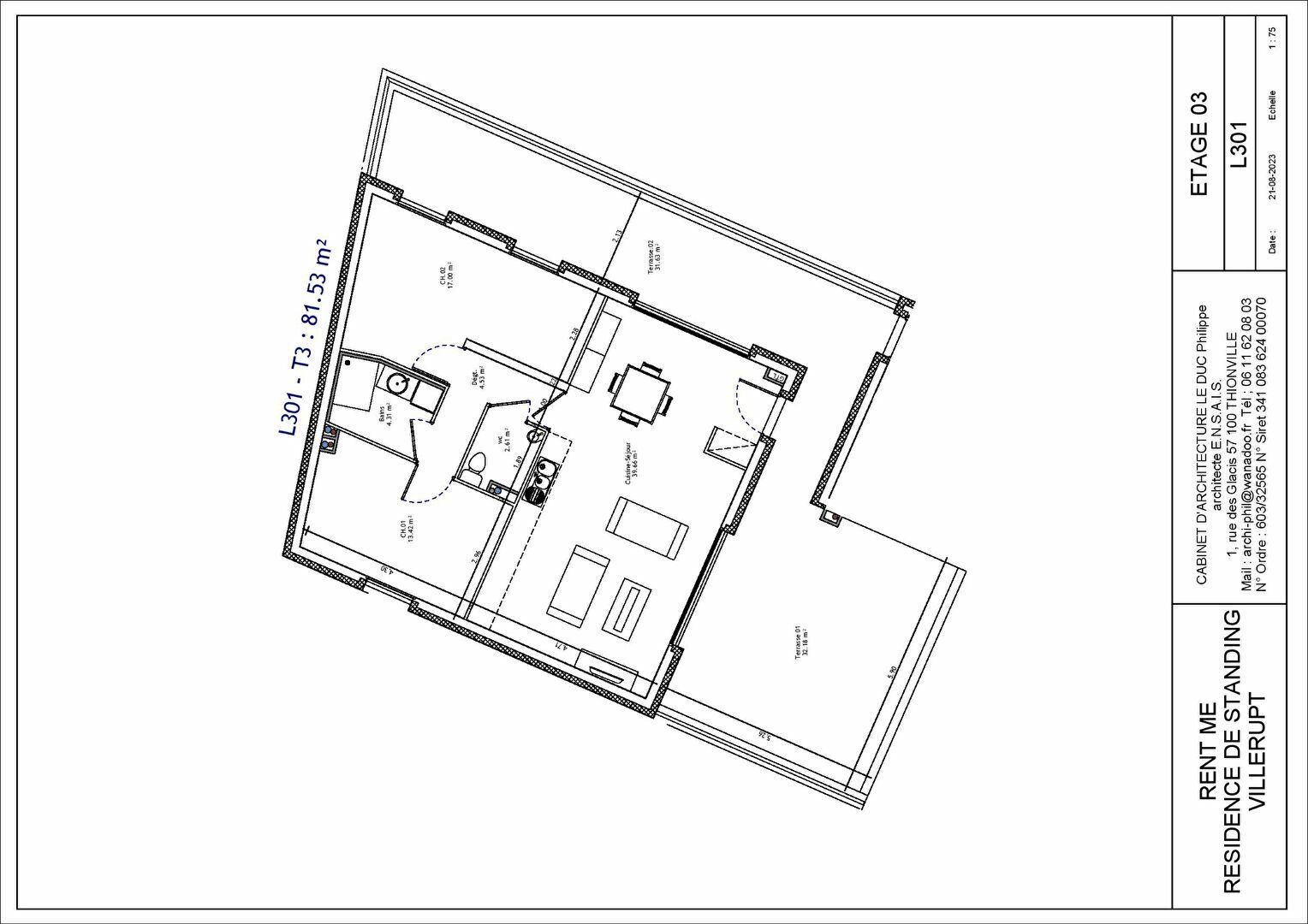 Appartement à vendre 3 m2 à Villerupt vignette-3
