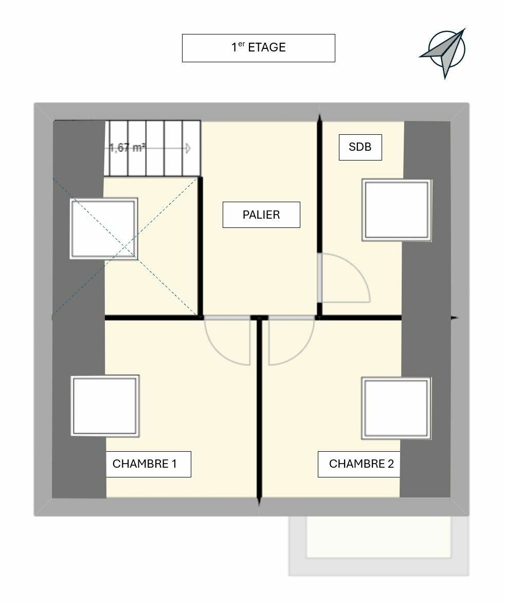 Maison à vendre 3 m2 à Plozévet vignette-11