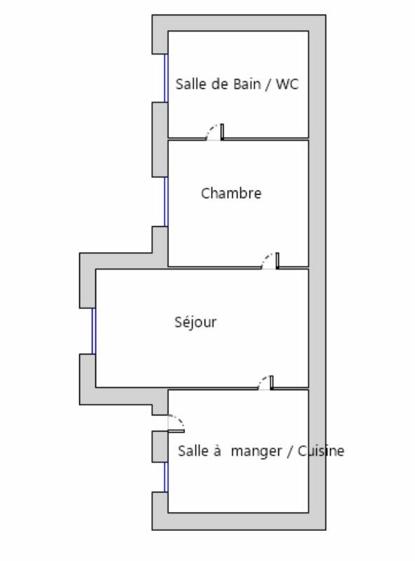 Appartement à vendre 2 41.7m2 à Montreuil vignette-1