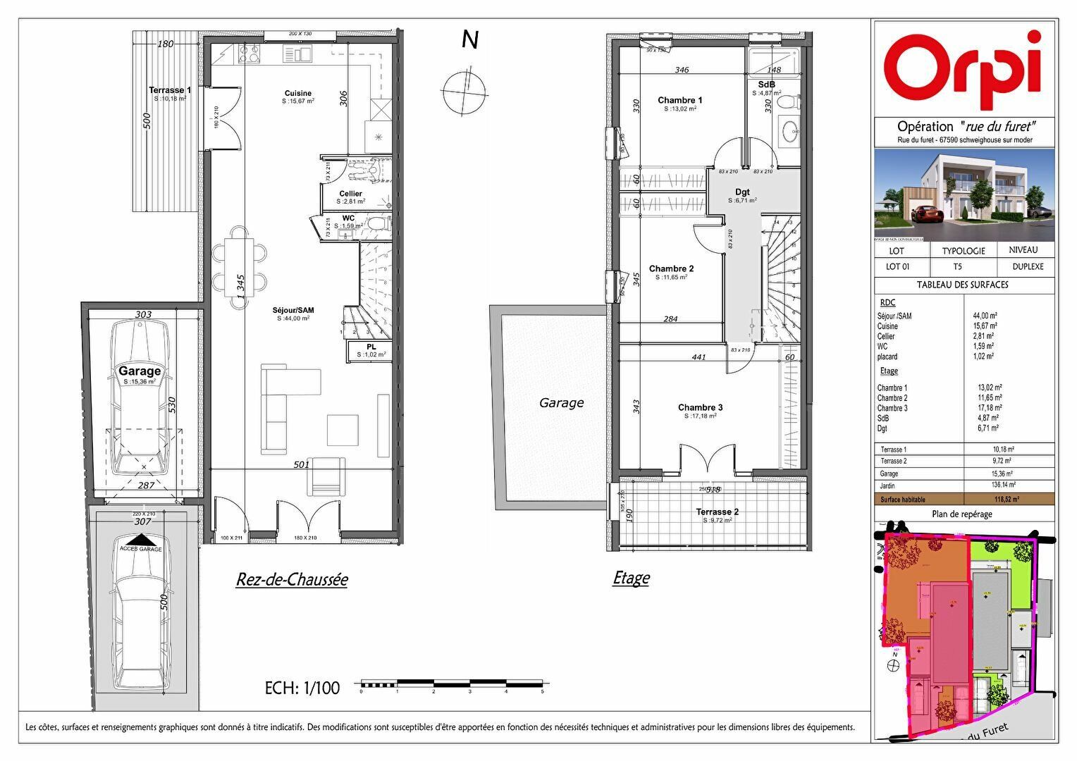 Maison à vendre 4 118.52m2 à Schweighouse-sur-Moder vignette-2