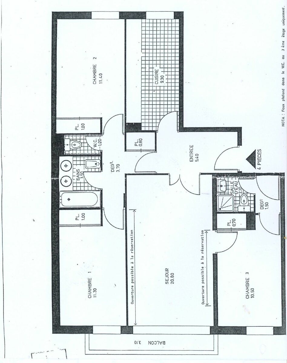 Appartement à vendre 4 83.89m2 à Asnières-sur-Seine vignette-3