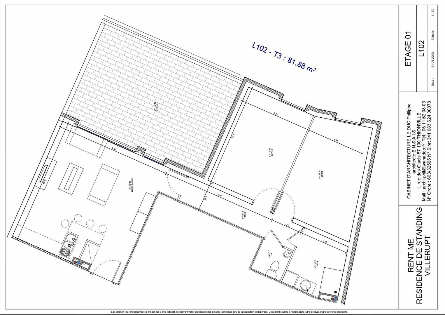 Appartement à vendre 3 m2 à Villerupt vignette-4