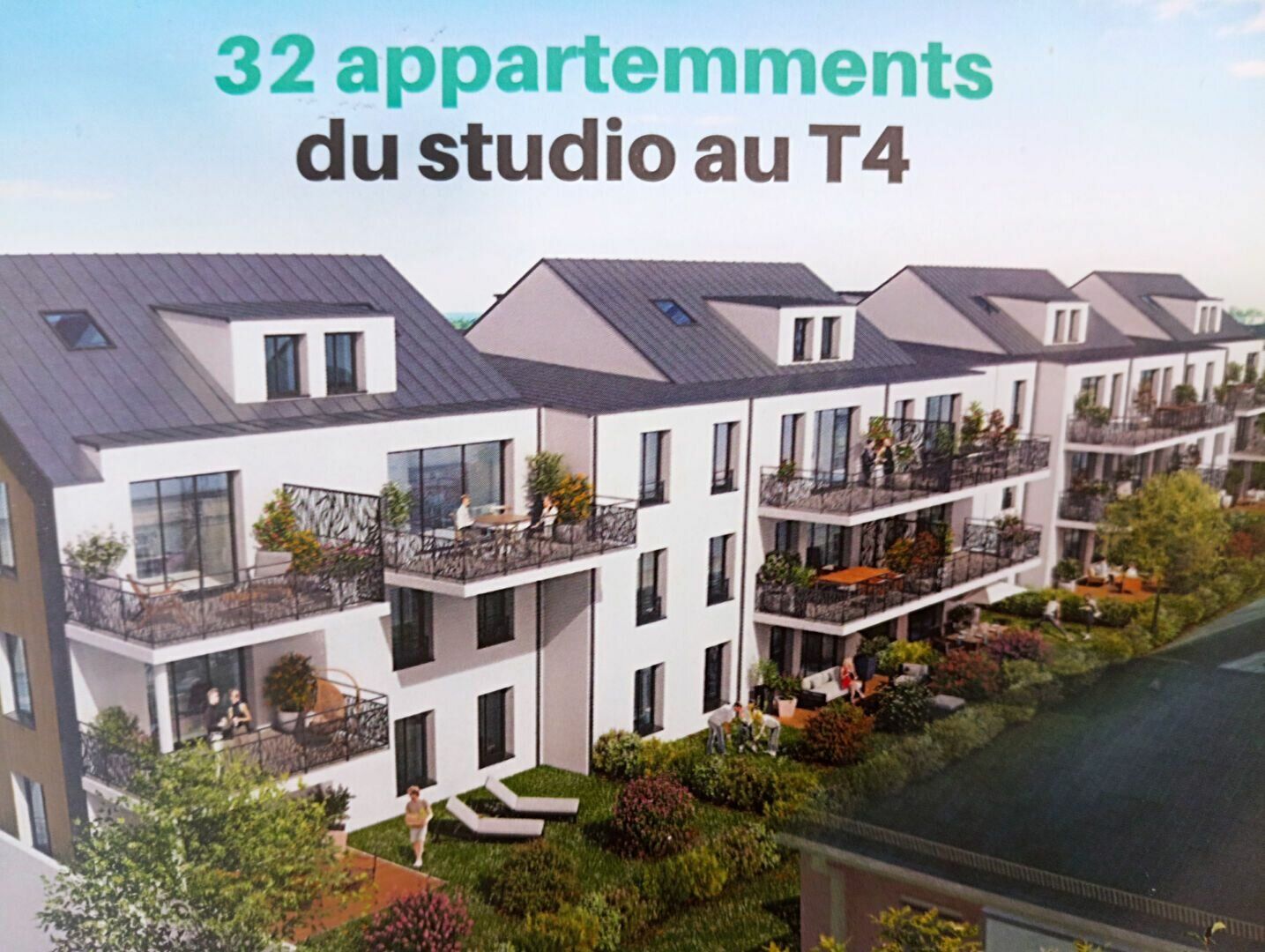 Appartement à vendre 23 55.39m2 à Ploërmel vignette-1