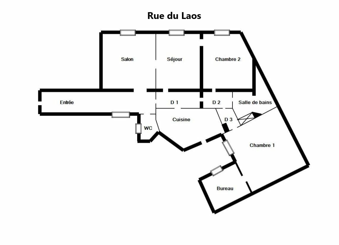Appartement à vendre 4 90.77m2 à Paris 15 vignette-8
