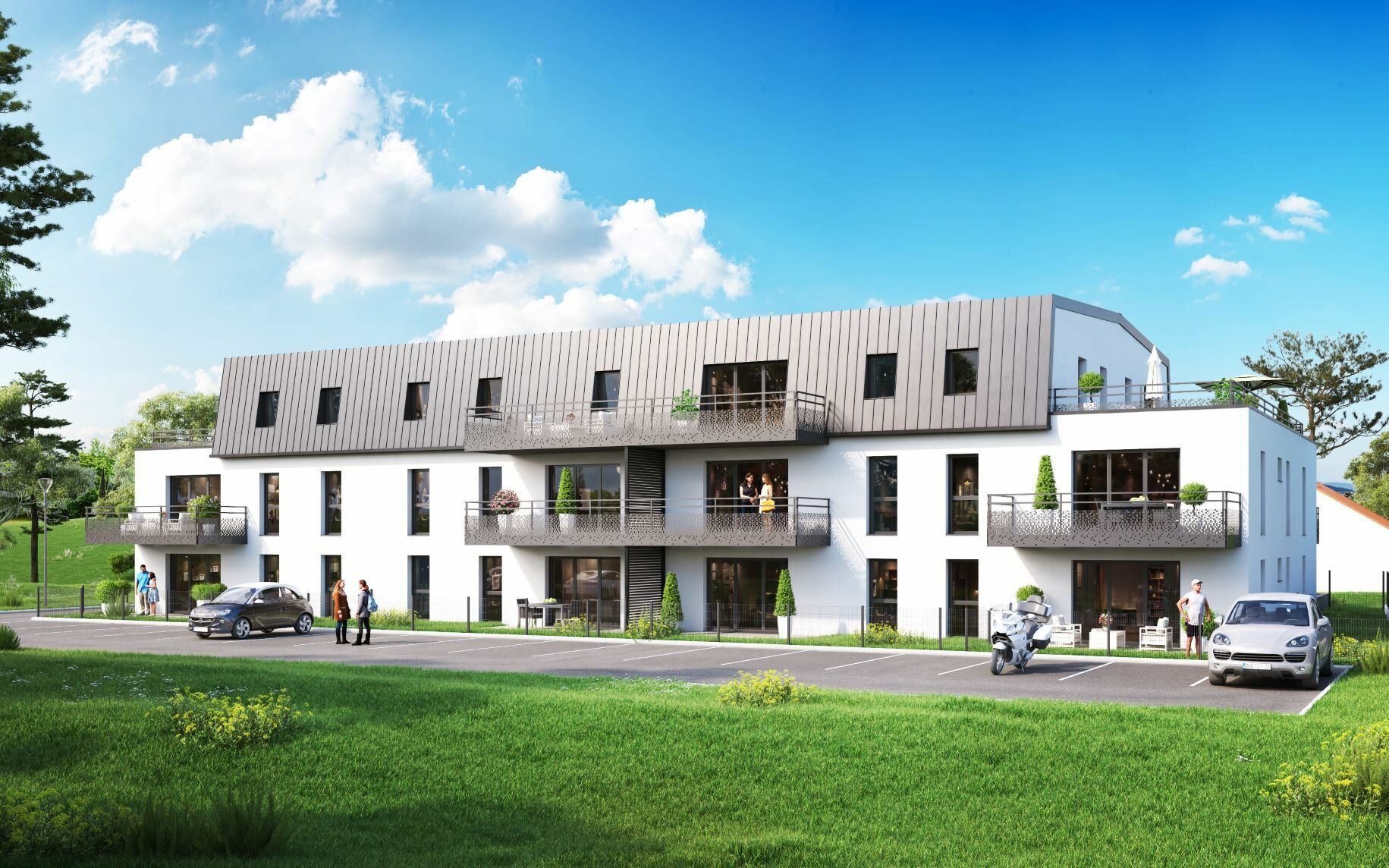 Appartement à vendre 3 67.4m2 à Rurange-lès-Thionville vignette-1