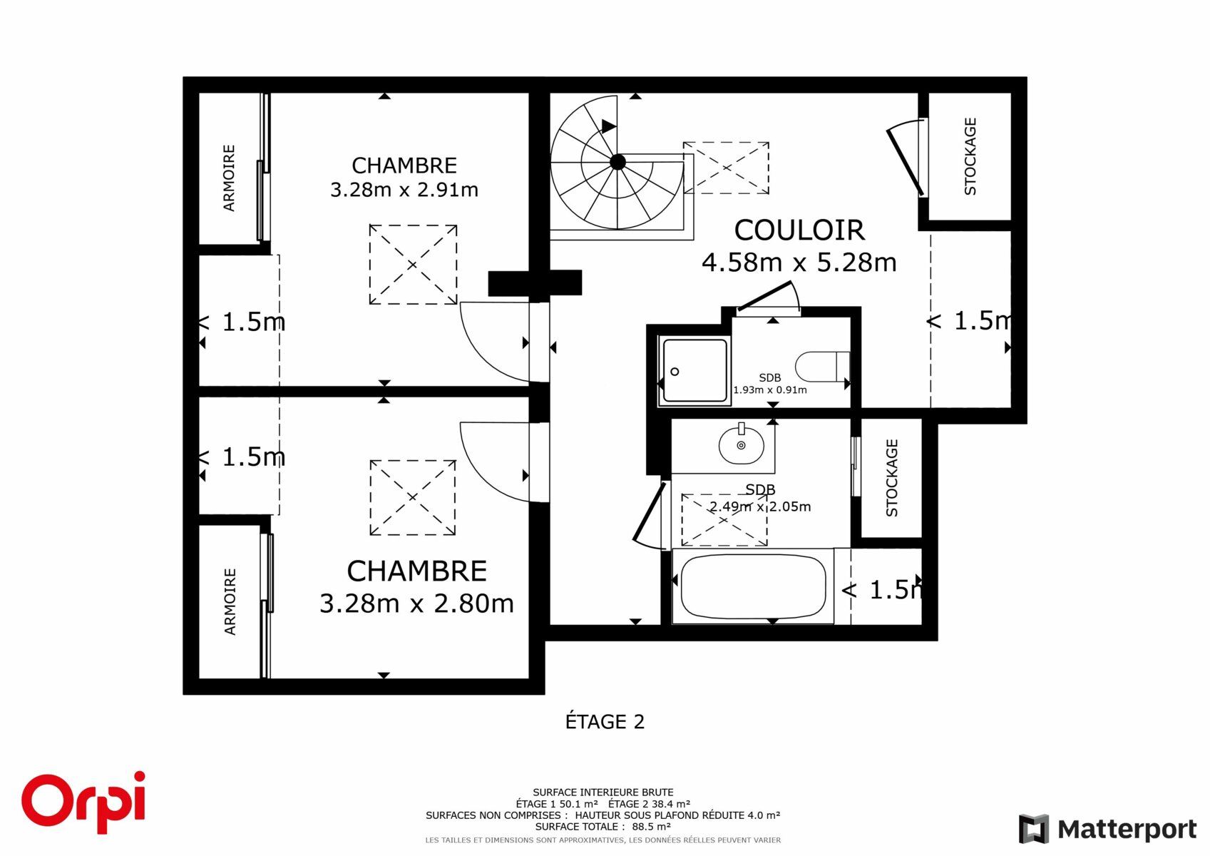 Appartement à vendre 4 64m2 à Asnières-sur-Seine vignette-3