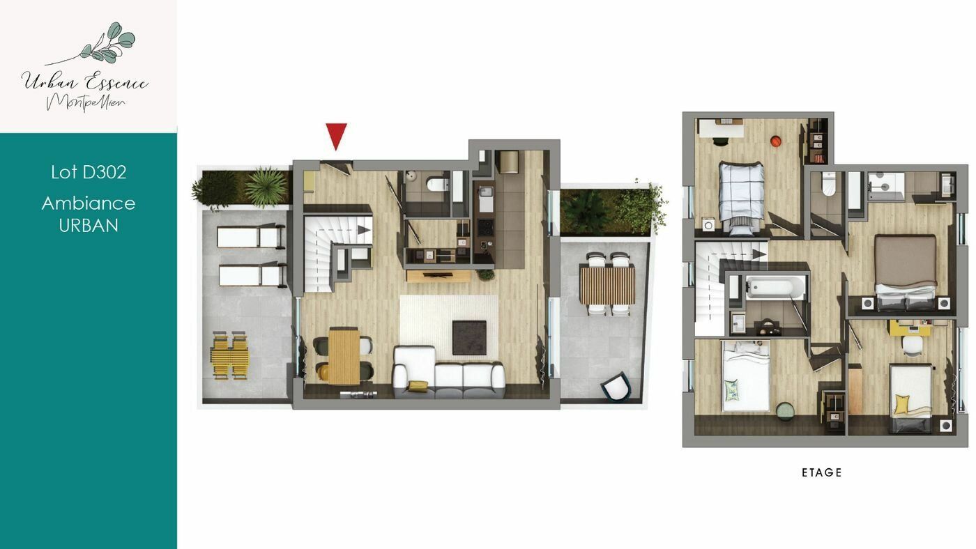 Appartement à vendre 5 m2 à Montpellier vignette-4