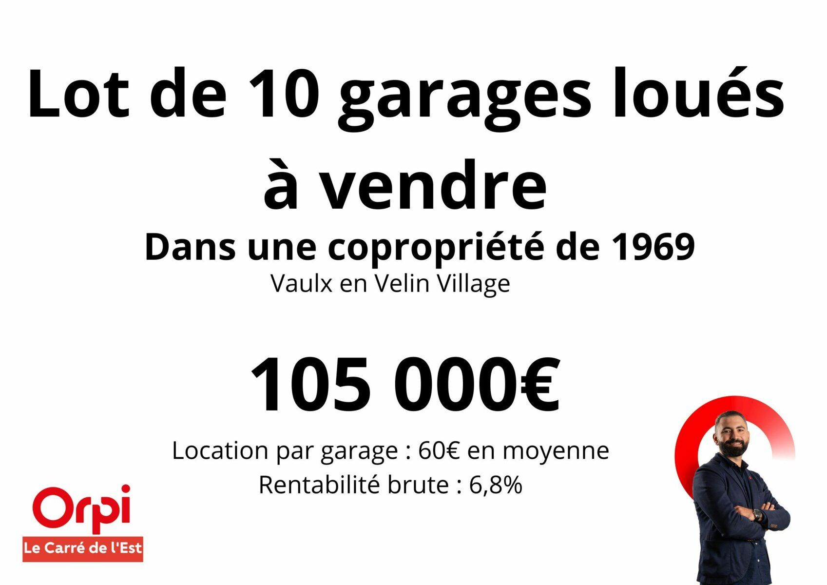 Stationnement à vendre  13m2 à Vaulx-en-Velin vignette-1