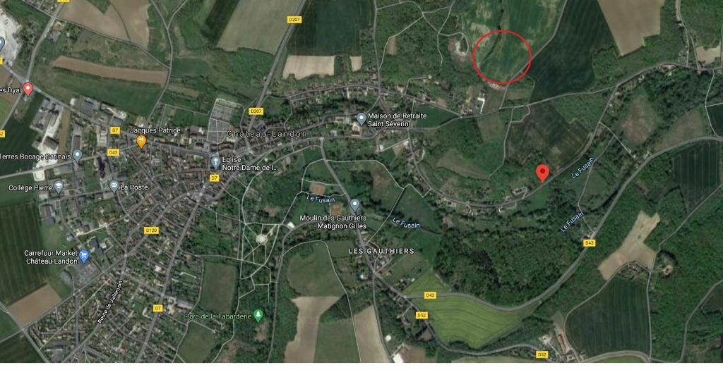 Terrain à vendre  895m2 à Château-Landon vignette-6