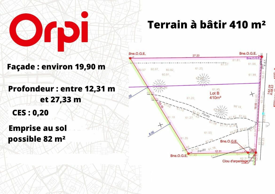 Terrain à vendre  410m2 à Vaux-le-Pénil vignette-3
