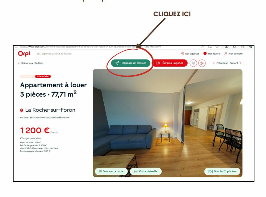 Appartement à louer 2 26.25m2 à La Roche-sur-Foron vignette-6