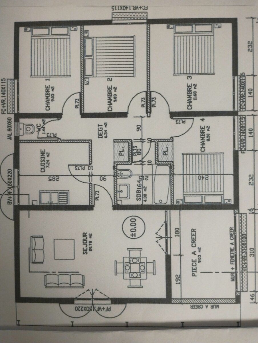 Appartement à vendre 5 87m2 à Saint-Paul vignette-6