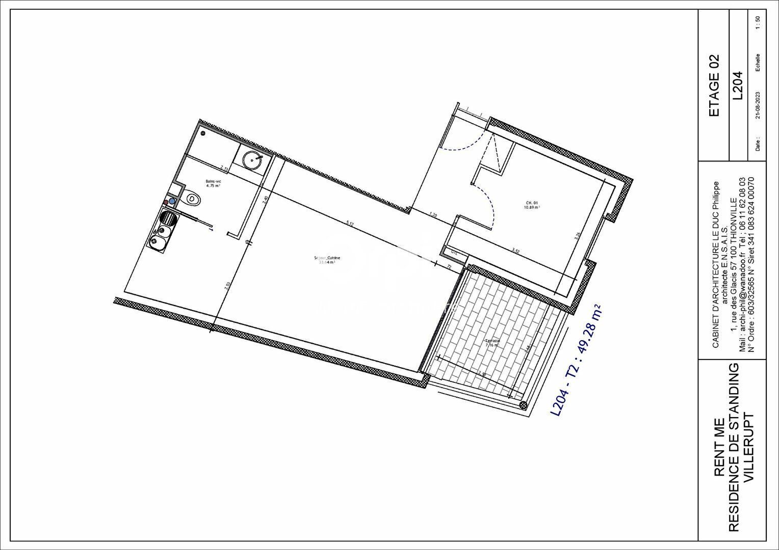Appartement à vendre 2 m2 à Villerupt vignette-7