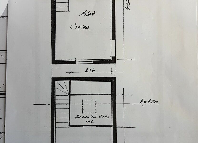 Appartement a louer ermont - 2 pièce(s) - 25 m2 - Surfyn