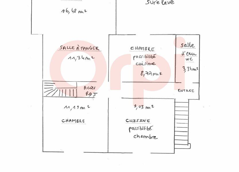 Maison a vendre  - 5 pièce(s) - 86 m2 - Surfyn