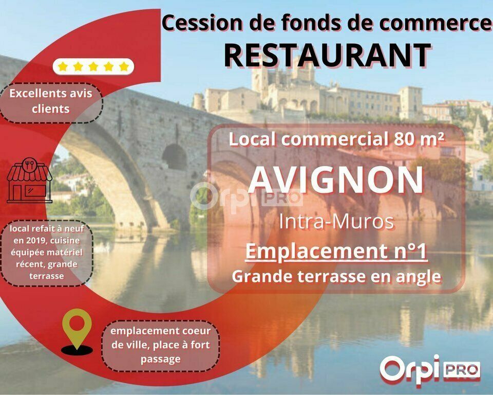 Fonds de commerce à vendre 0 80m2 à Avignon vignette-1